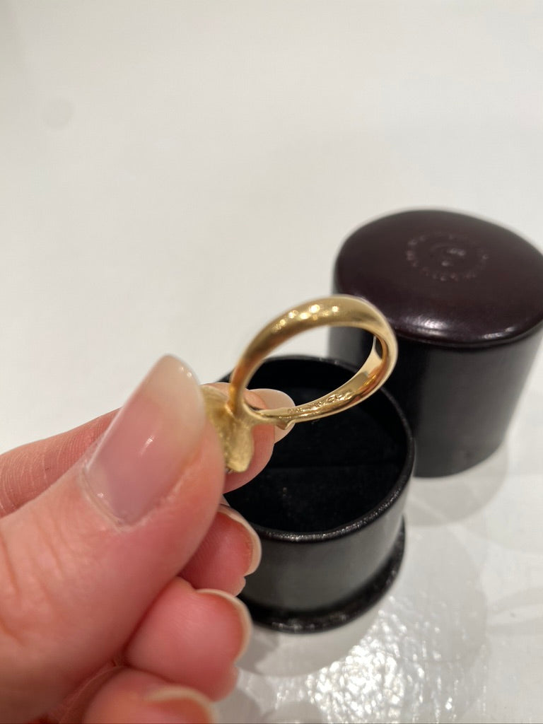 Ole Lynggaard Lotus Ring - DEN STORE MODEL! - (Nypris 55.900 kr)