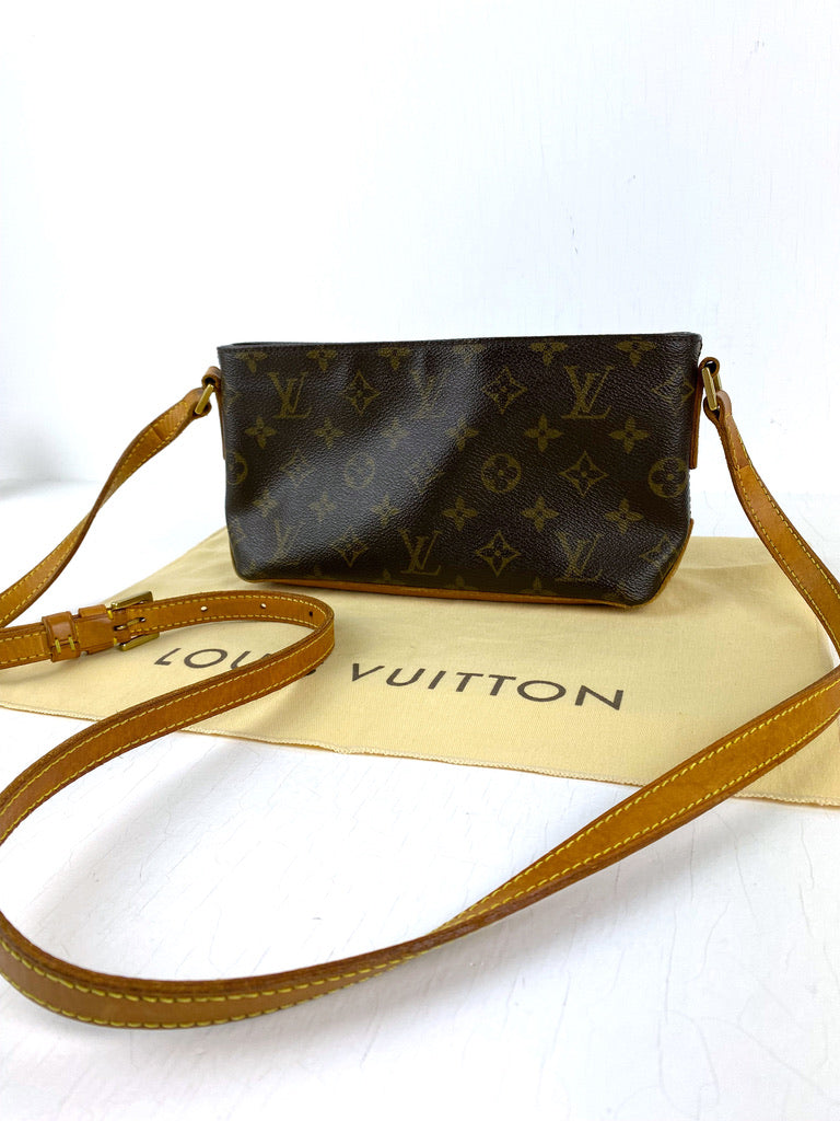 Louis Vuitton Monogram Trotteur Crossbody Taske