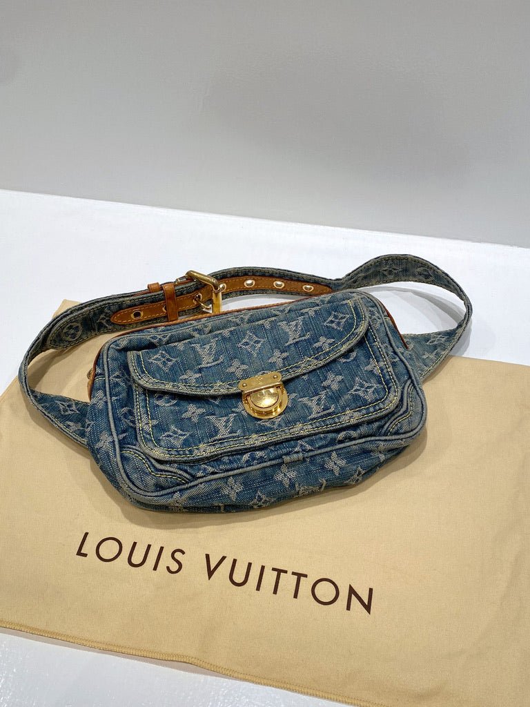 Louis Vuitton Denim Beltbag/Bumbag-  Sac Ceinture Crossbody Bag