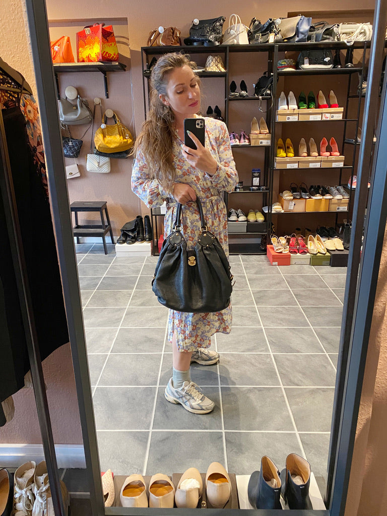 Louis Vuitton Mahina Noir Taske