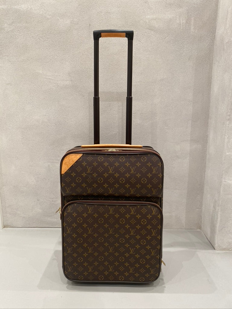 Louis Vuitton Kuffert Monogram Pegase Business - Bemærk den er med lommer på fronten!!!