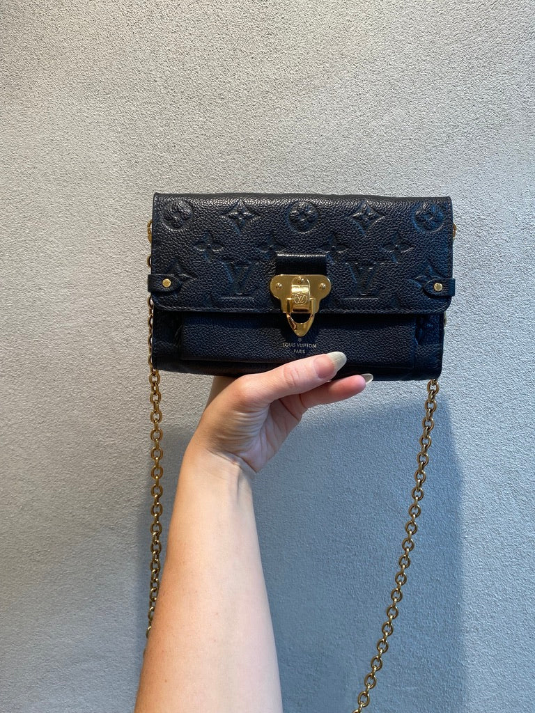 Louis Vuitton Vavin Wallet On Chain - Noir