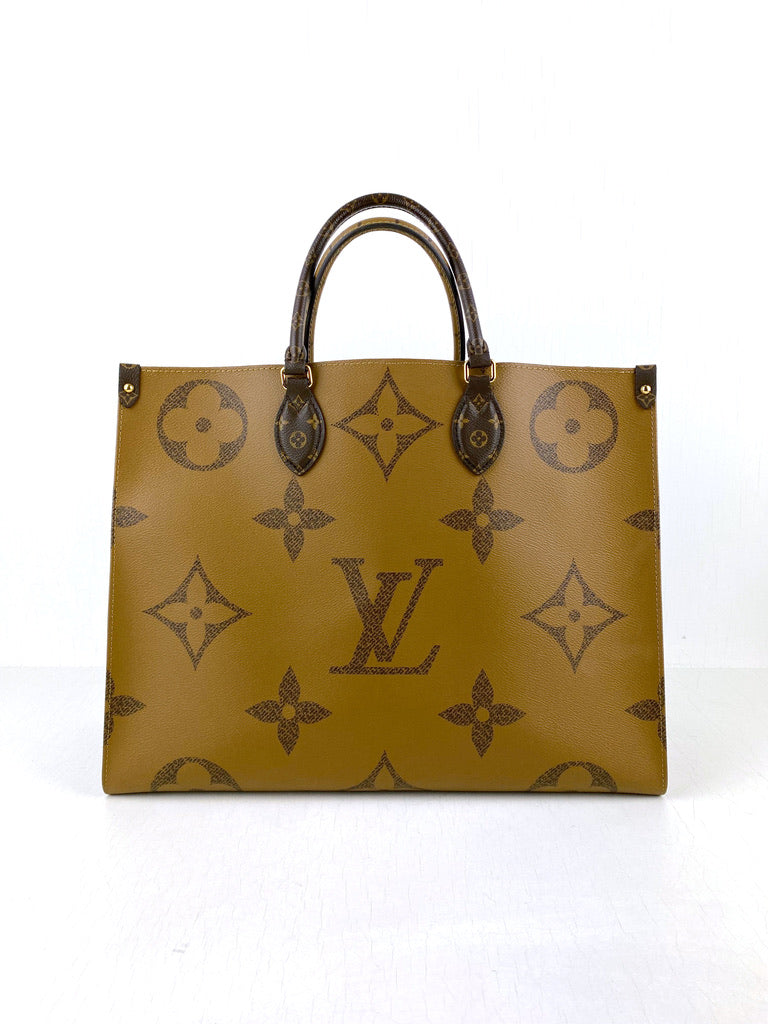 Louis Vuitton On The Go Gm Taske - (Nypris 20.400 kr)