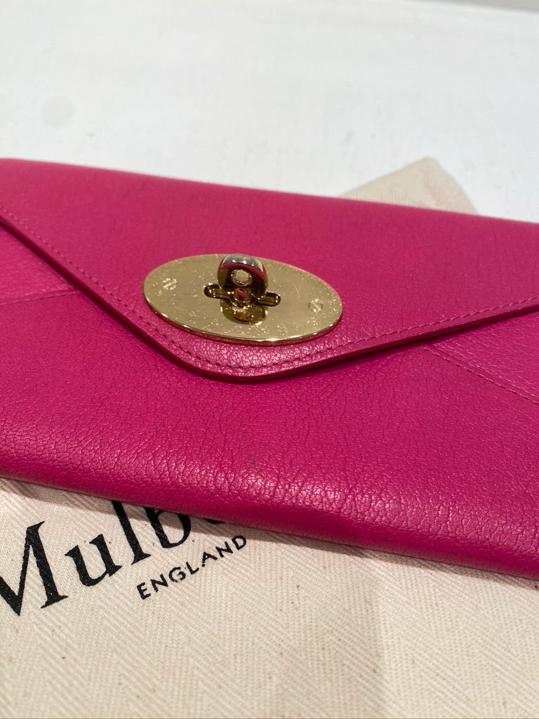 Mulberry Envelope Pung - Pink