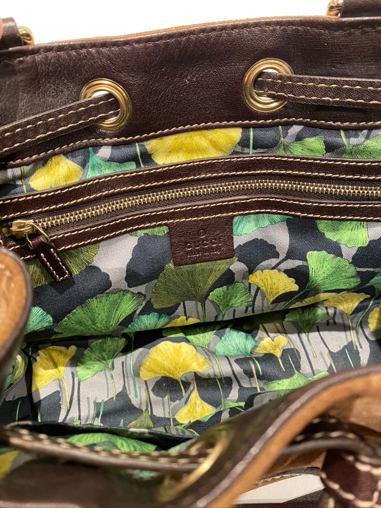 Gucci Håndtaske  i Ruskind