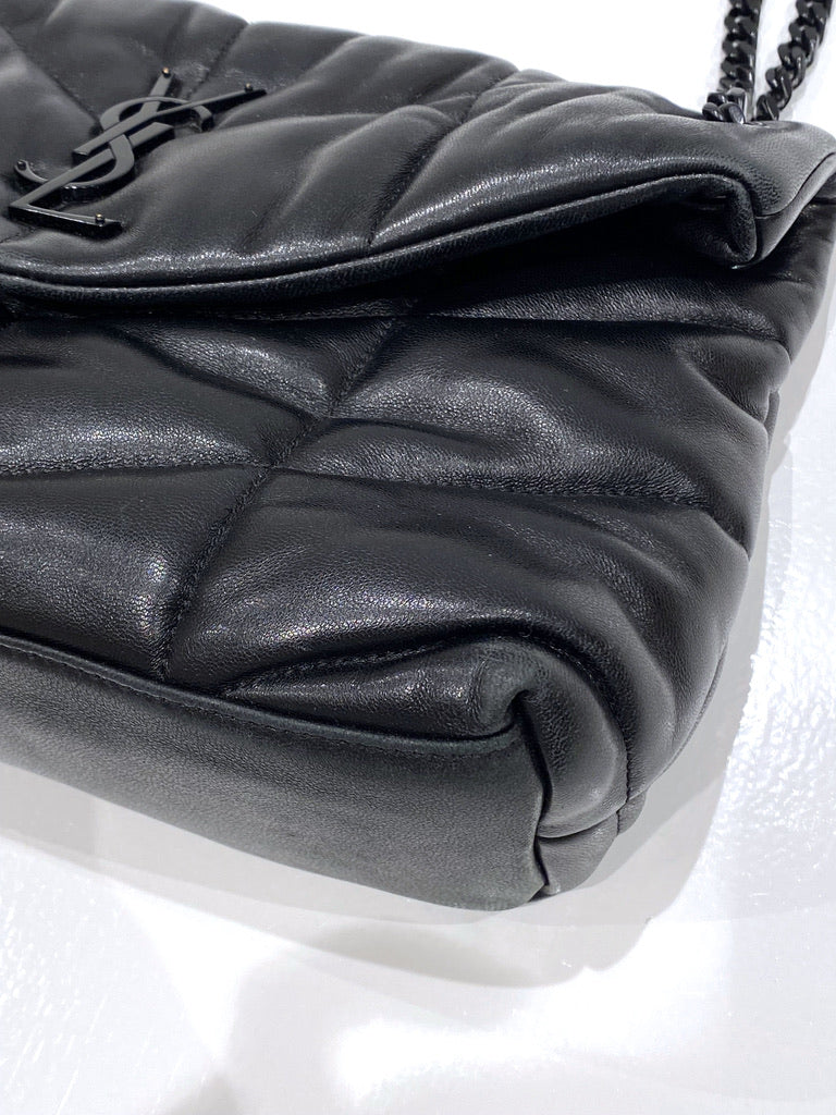 Saint Laurent Small Puffer - Lamb - (Nypris 19.875)