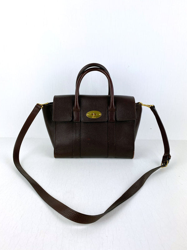 Mulberry Small Bayswater - Bordeauxfarvet