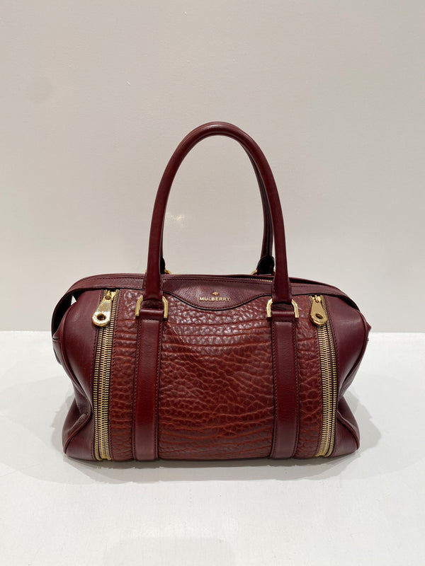 Mulberry Taske - Bordeauxfarvet