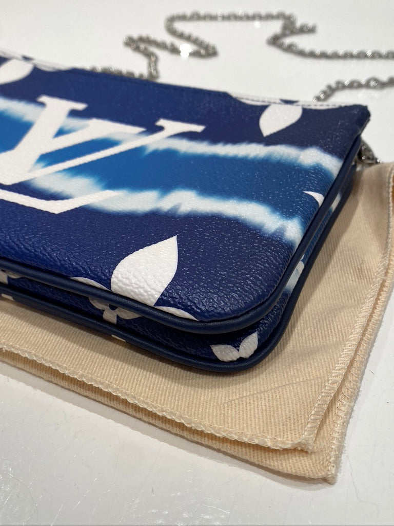 Louis Vuitton Limited Edition - Monogram Giant Escale Double Zip Pochette Taske - Monogram Canvas