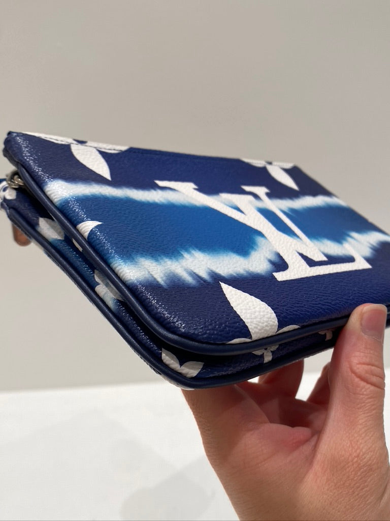 Louis Vuitton Limited Edition - Monogram Giant Escale Double Zip Pochette Taske - Monogram Canvas