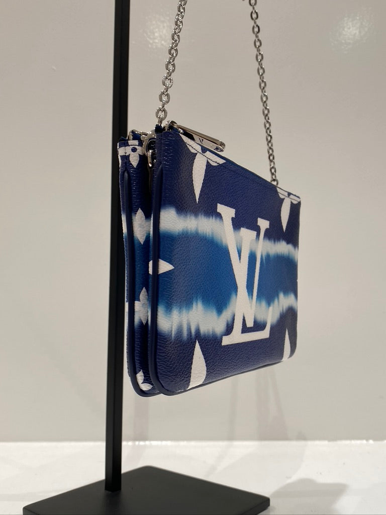 Louis Vuitton Limited Edition - Monogram Giant Escale Double Zip Pochette Taske - Monogram Canvas