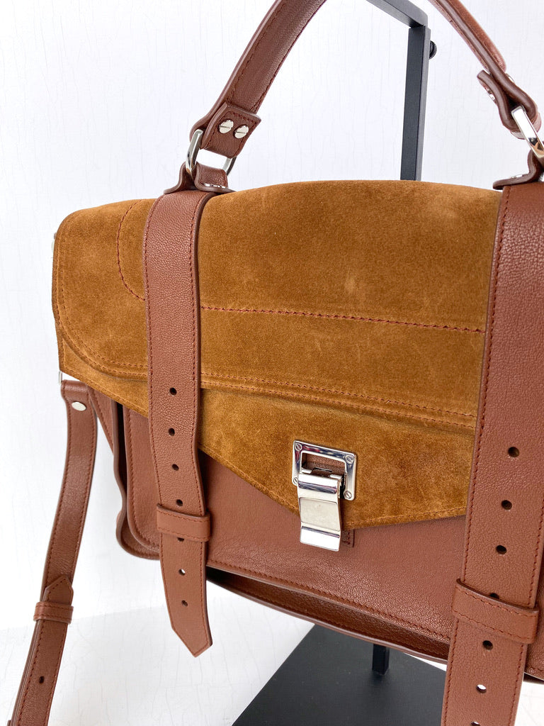 Proenza Schouler PS1 Medium Bag - Brun - (Nypris ca 16.500 kr)
