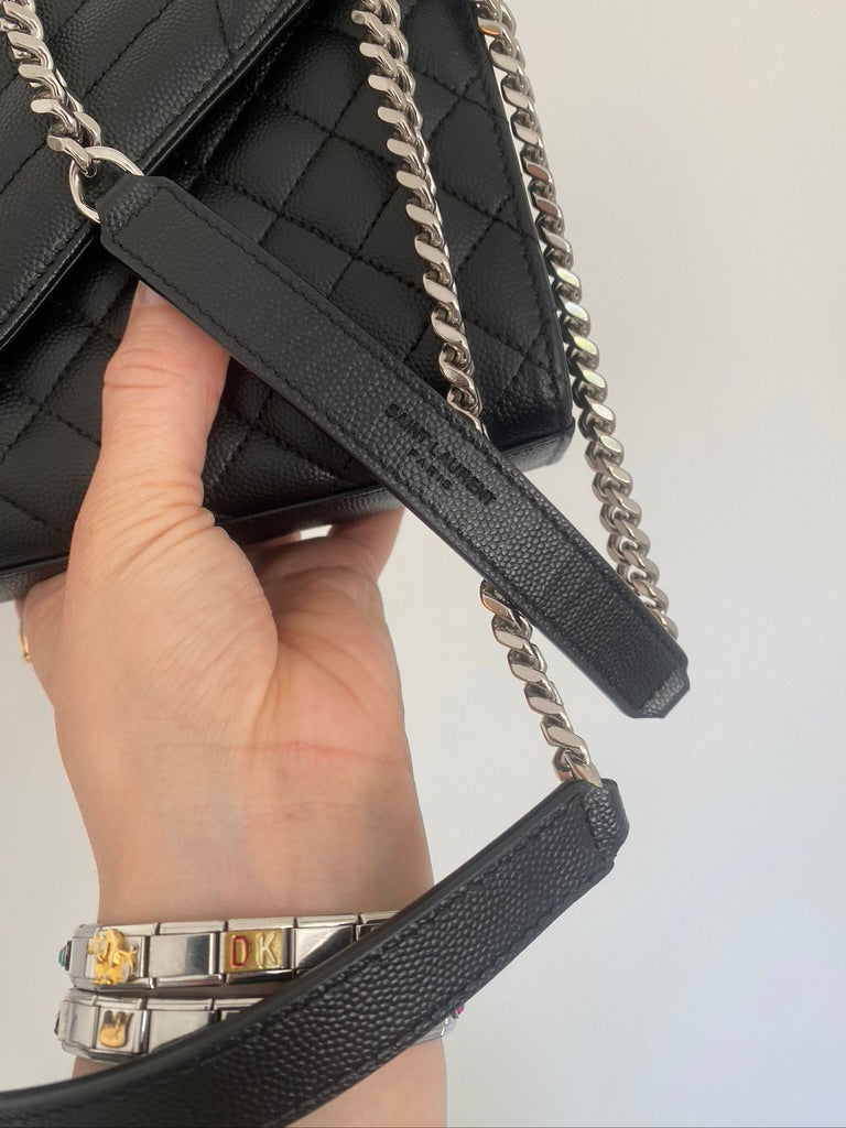 Saint Laurent Envelope Medium Schoulder Bag/Taske - (Nypris ca 17.500 kr/ 2.250 Euro)