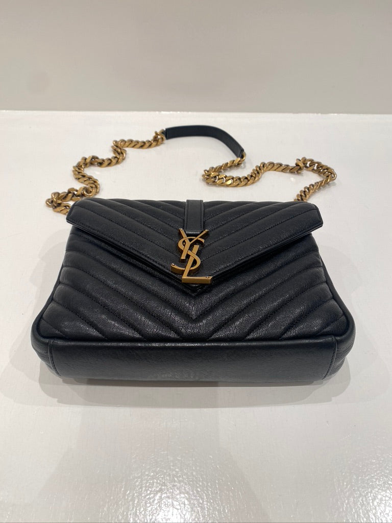 Saint Laurent Medium College Bag - Sort. (Nypris ca 16.000 kr)