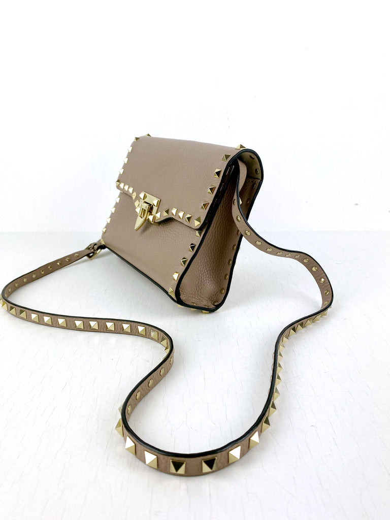 Valentino Small Rockstud Crossbody Bag/Taske - (Nypris 10.840 kr)