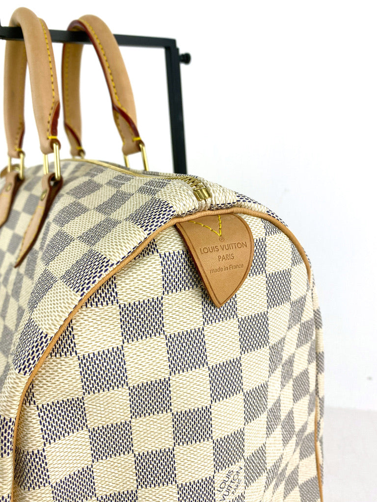 Louis Vuitton - Speedy 35 Damier Azur - (Nypris 10.800 kr)