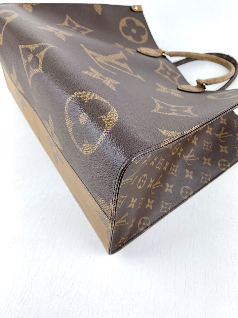 Louis Vuitton On The Go Gm Taske - (Nypris 20.400 kr)