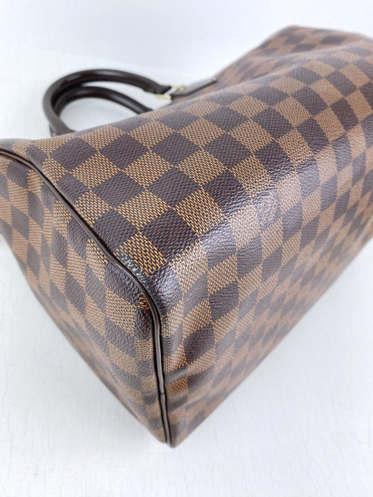 Louis Vuitton - Speedy Taske 30 Damier Ebene - (Nypris 10.500 kr)