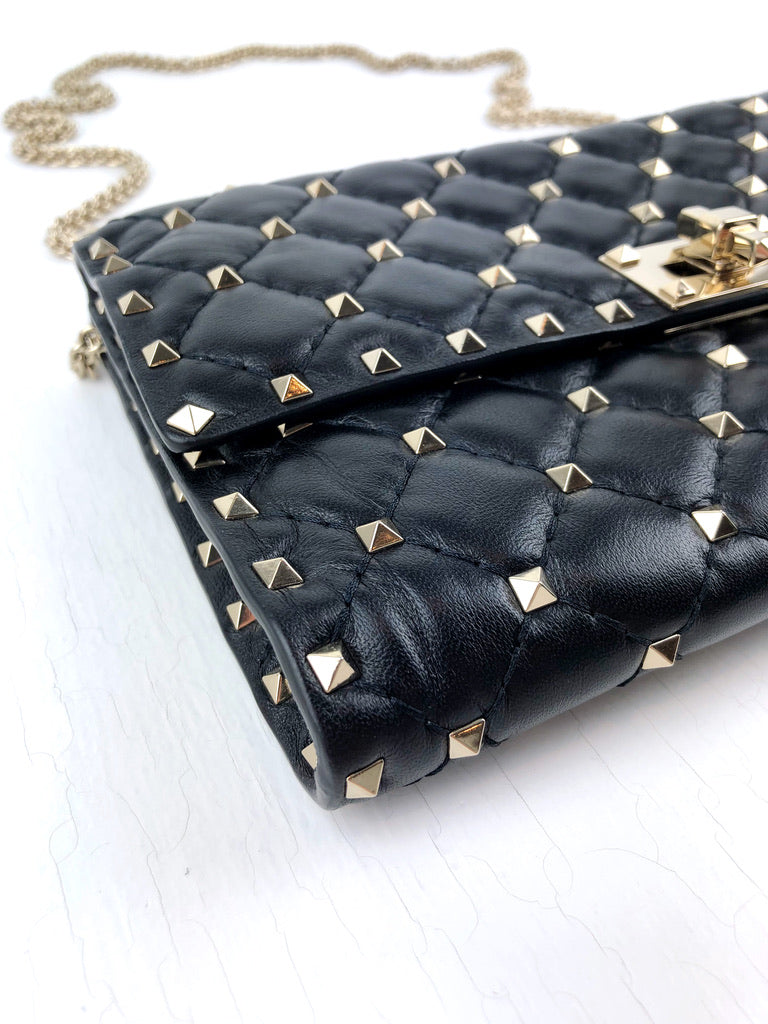 Valentino Rockstud Spike Nappa Leather Crossbody - (Nypris 13.940 kr)