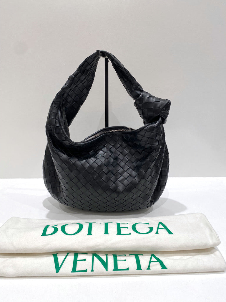 Bottega Veneta Jodie Bag - Sort - (Nypris 23.867 kr/ 3.200 Euro Original Kvittering medfølger)