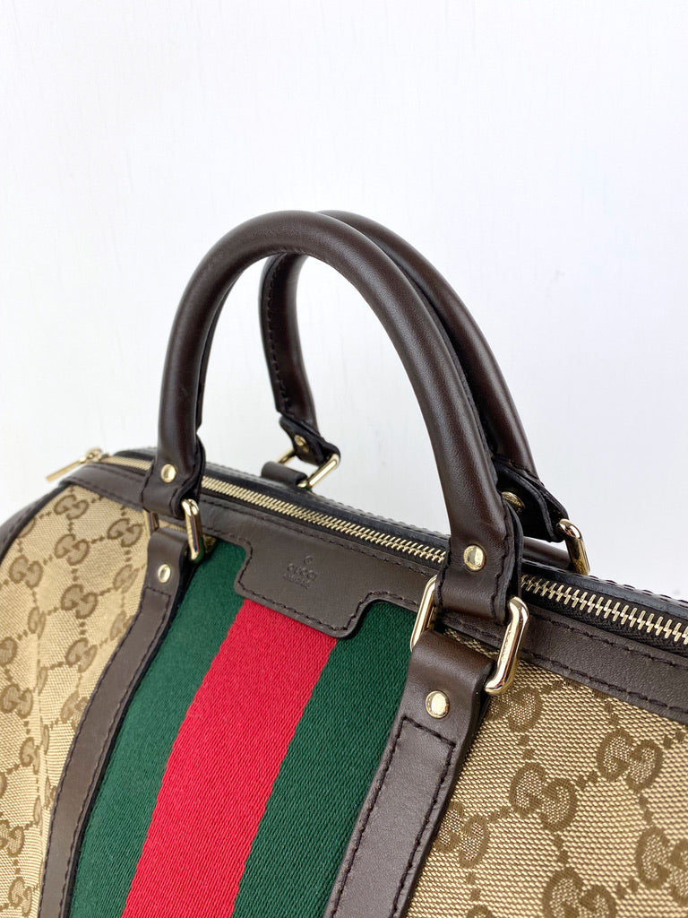 Gucci Monogram Boston Bag/Taske