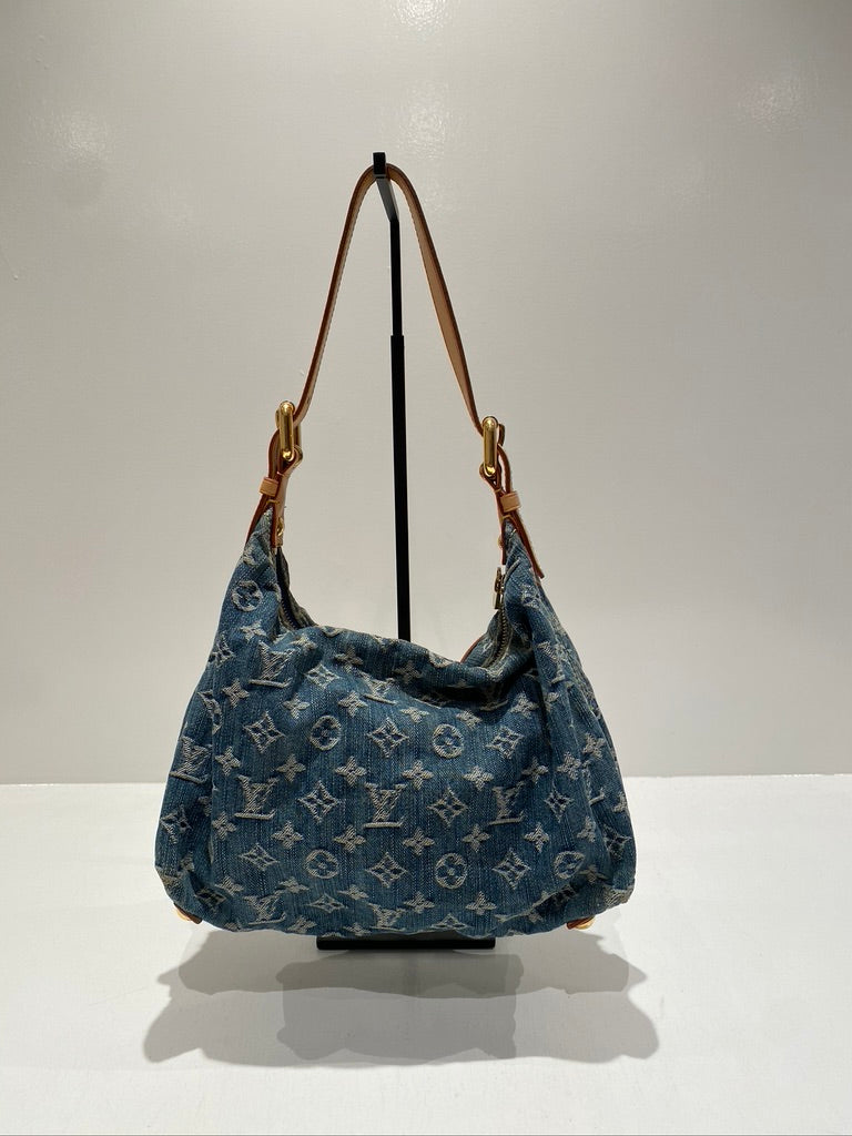 Louis Vuitton Monogram Denim Baggy PM Bag/Taske