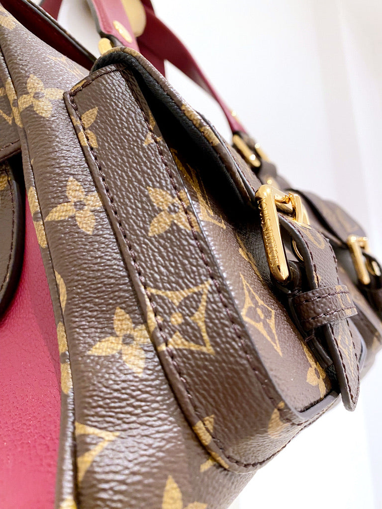 Louis Vuitton Manhatten Mng Raisen Monogram Bag/Taske