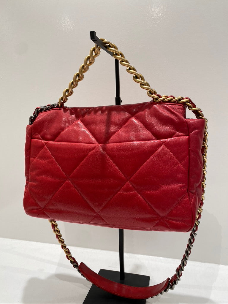 Chanel 19 Large Handbag/Crossbody Taske - (Nypris 52.000 kr)