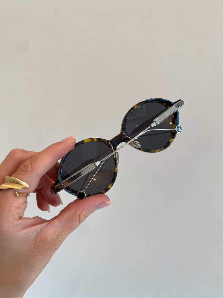 Dior Umbrage Green Mirror Leaf Solbriller