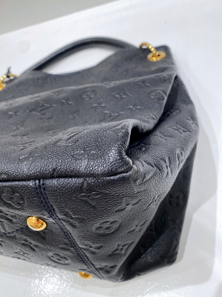 Louis Vuitton Empreinte Taske - Mørkeblå - (Nypris ca 20.000 kr)