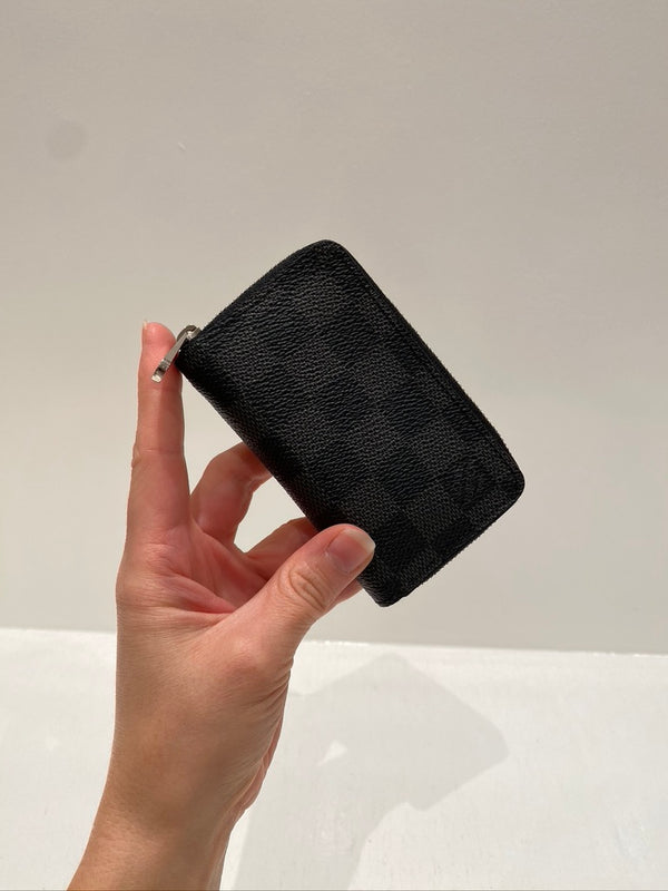 Louis Vuitton Damier Graphite Canvas Zippy Coin Purse