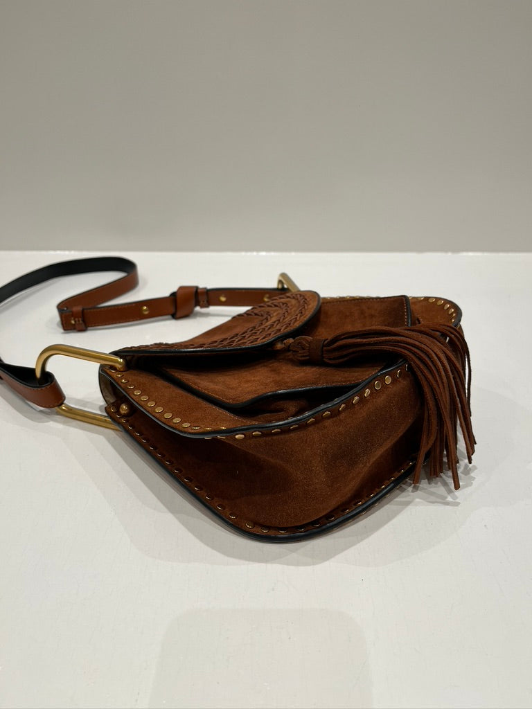Chloe Small Hudson Caramel Bag - Suede - (Nypris 10.895 kr)