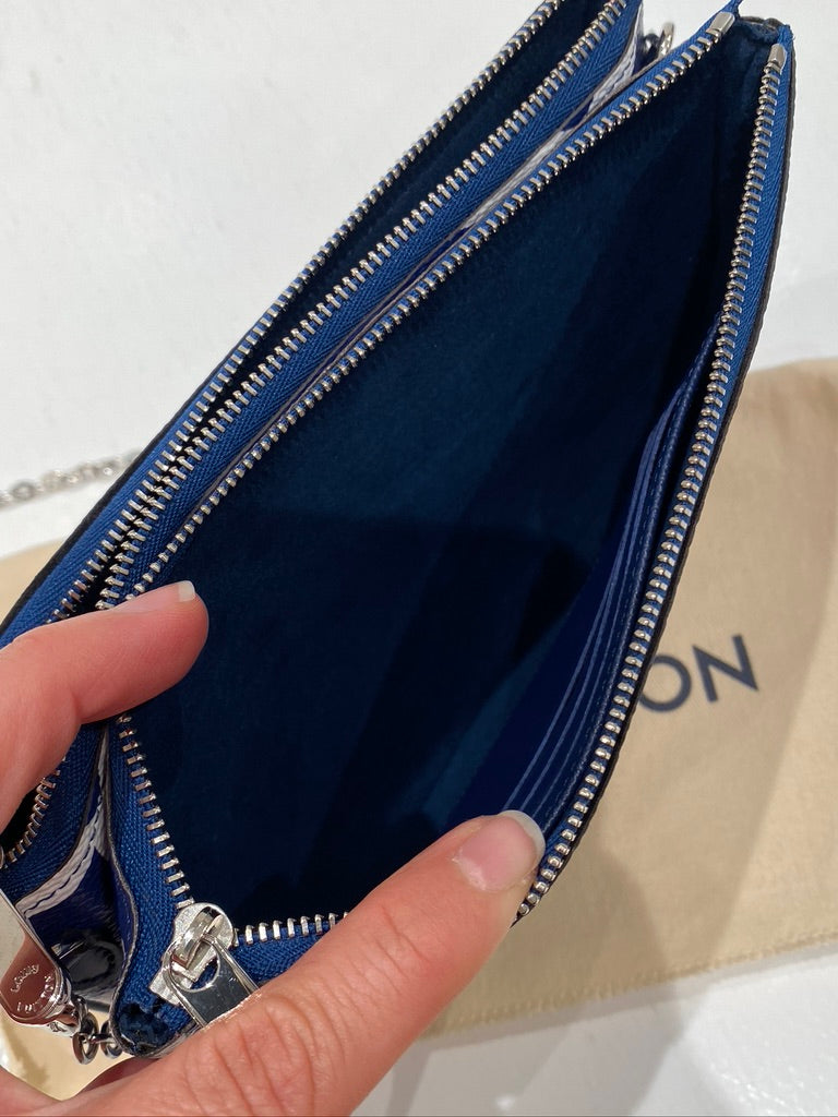 Louis Vuitton Limited Edition - Monogram Giant Escale Double Zip Pochette Taske - Monogram Canvas