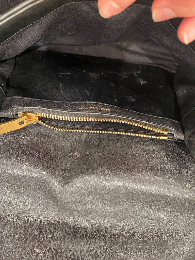 Saint Laurent Medium College Bag - Sort. (Nypris ca 16.000 kr)