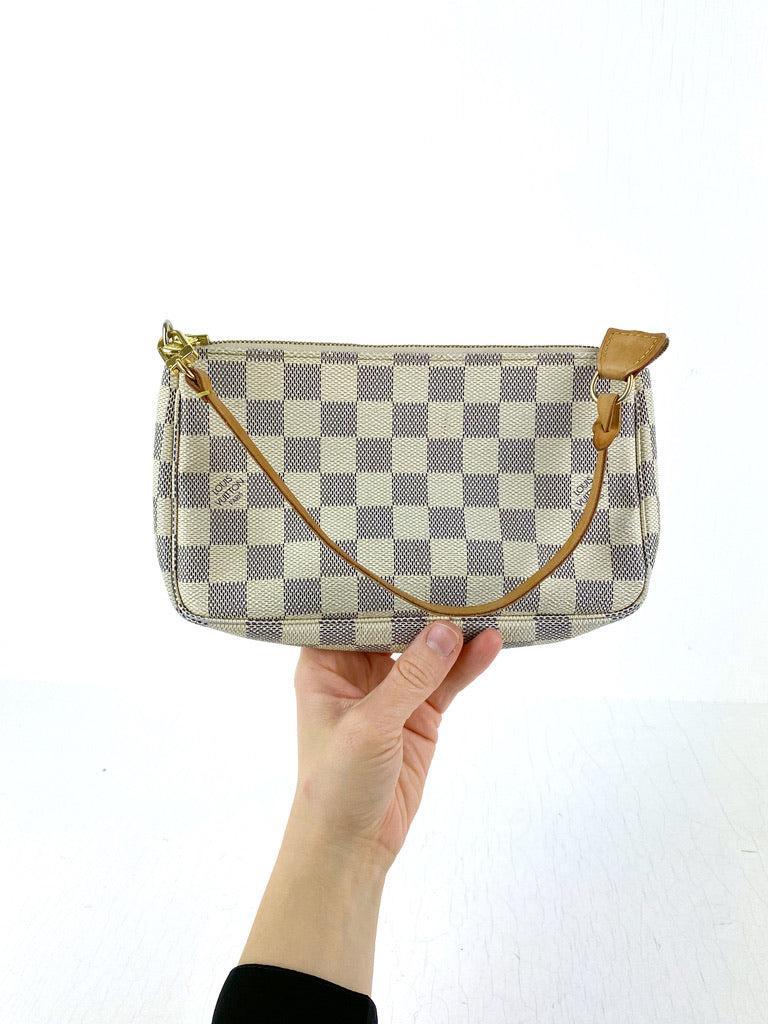 Louis Vuitton Pochette Taske Damier Azur