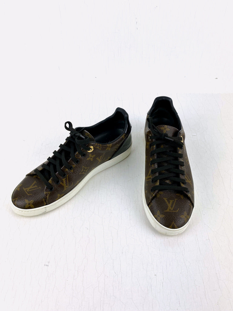 Louis Vuitton Trainer/Sneakers - Str 38,5 - Bemærk De Er Store I Størrelsen! - (Nypris ca 6.500 kr)