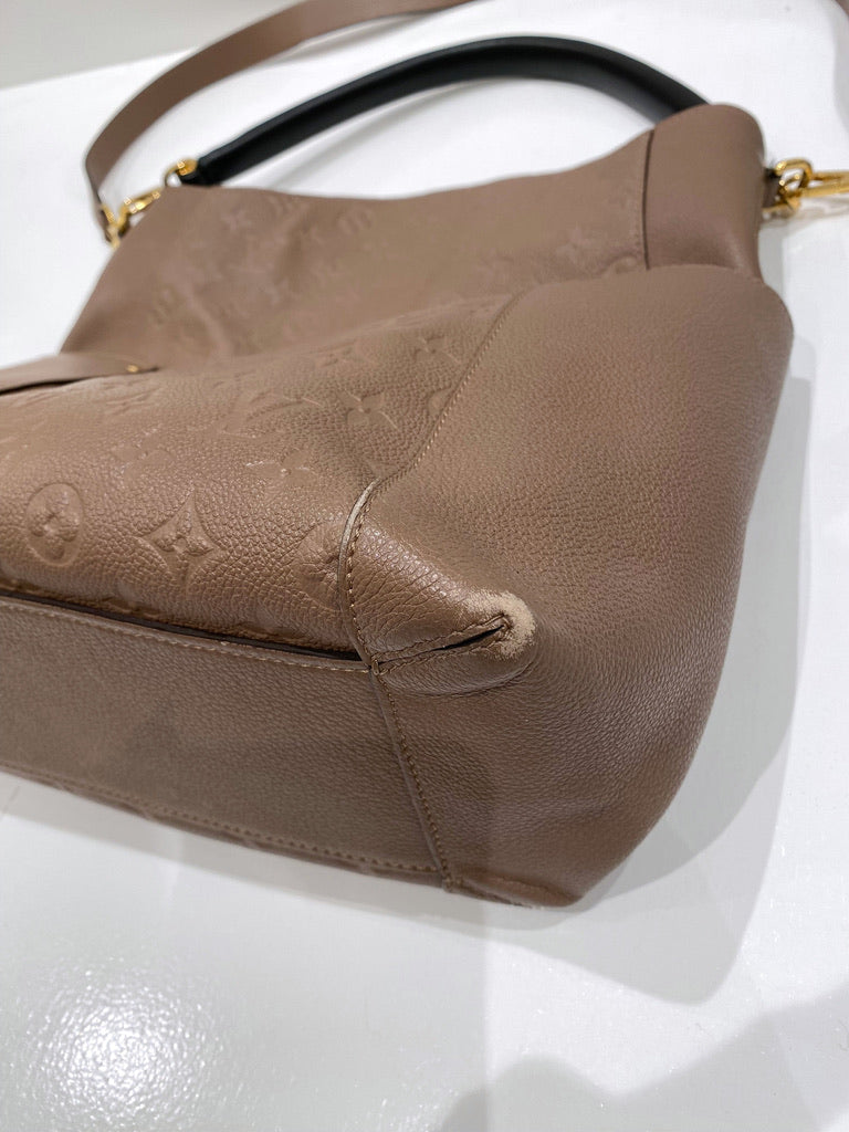 Louis Vuitton Bagatelle Emp Taupe - (Nypris 16.800 kr)