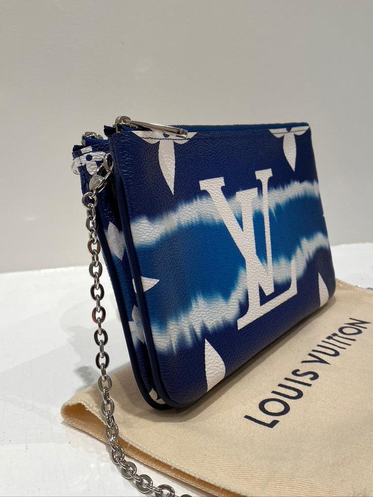 Louis Vuitton Limited Edition - Monogram Giant Escale Double Zip Pochette Taske - Monogram Canvas