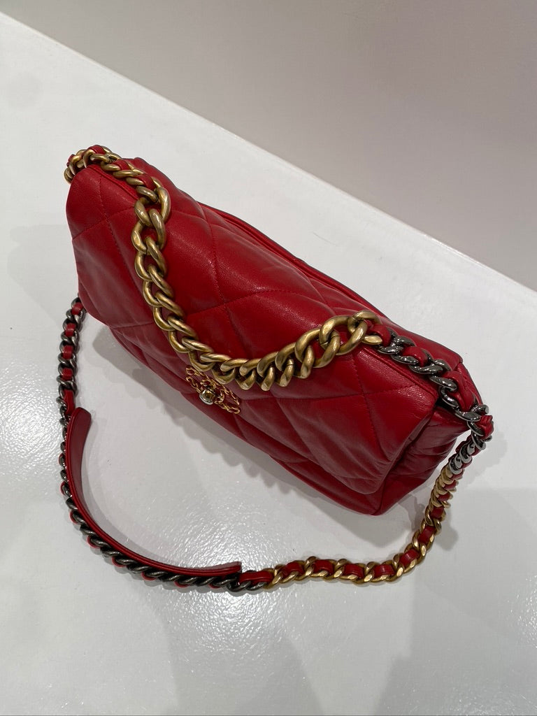 Chanel 19 Large Handbag/Crossbody Taske - (Nypris 52.000 kr)