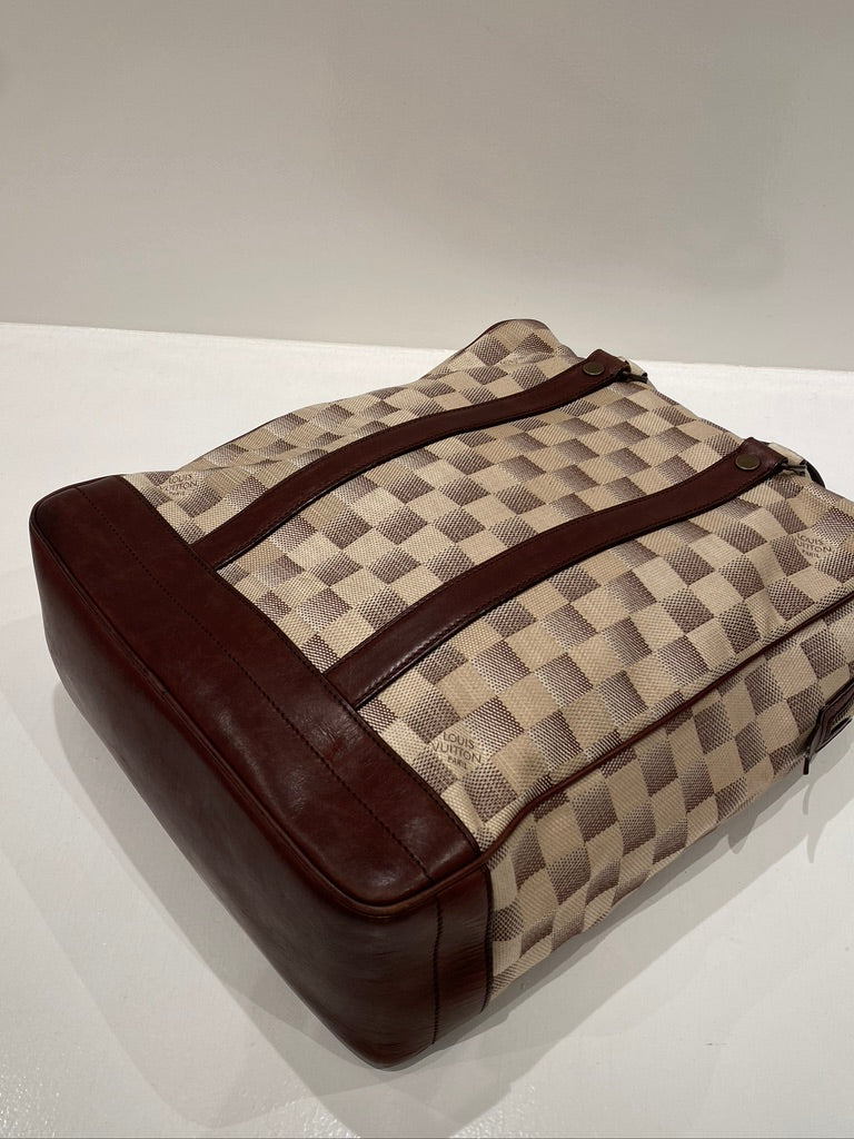Louis Vuitton - Cabas T. Damier Lune, Limited Bag /Arbejdstaske Med Plads Til Computer