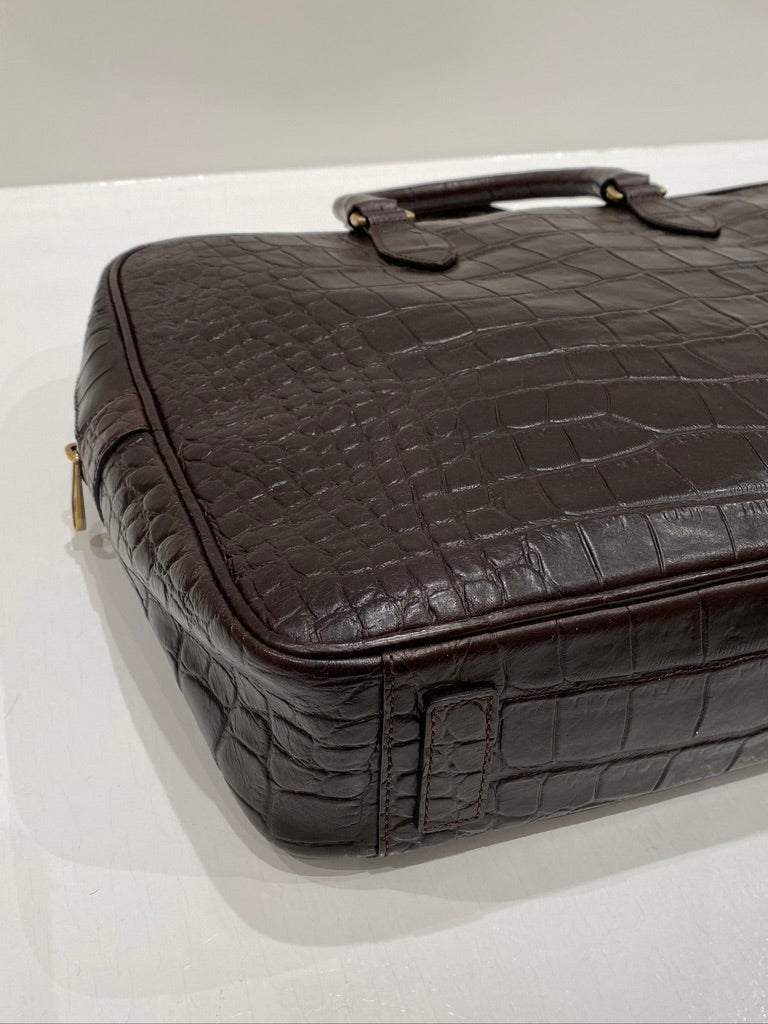 Mulberry Briefcase/Arbejdstaske Med Plads Til Computer