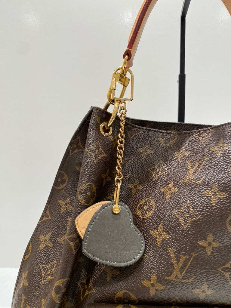 Mulberry Taskesmykke/ Nøglering Flerfarvet Med Hjerte