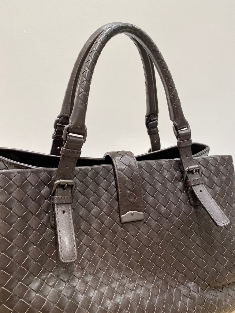 Bottega Veneta Roma Bag - Mørkebrun