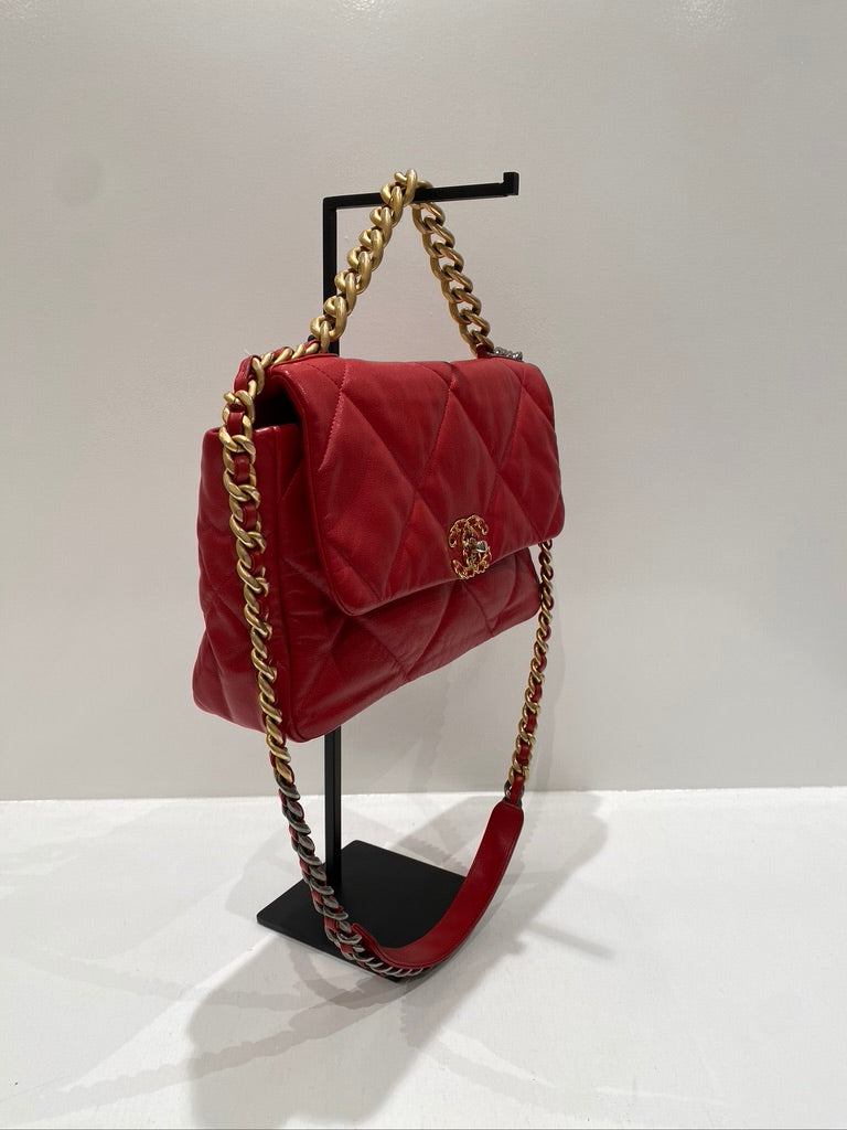 Chanel 19 Large Handbag/Crossbody Taske - (Nypris 52.000 kr)