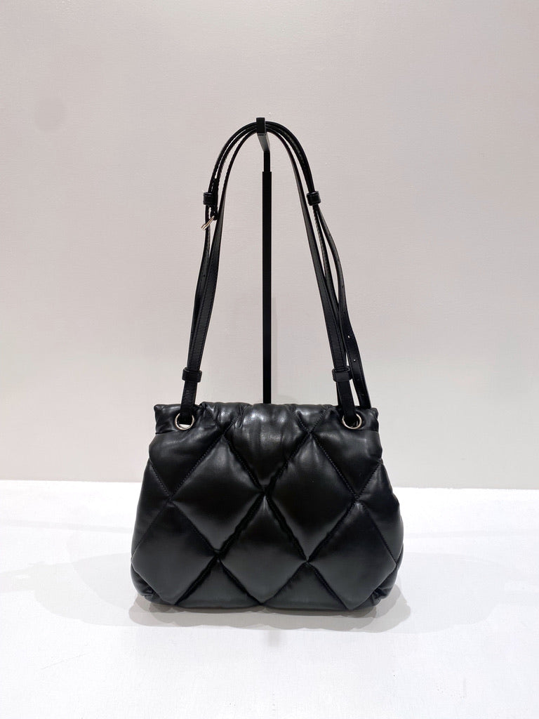 Balenciaga Padded Bag - Sort/ Handbag Touch Puffy Leather