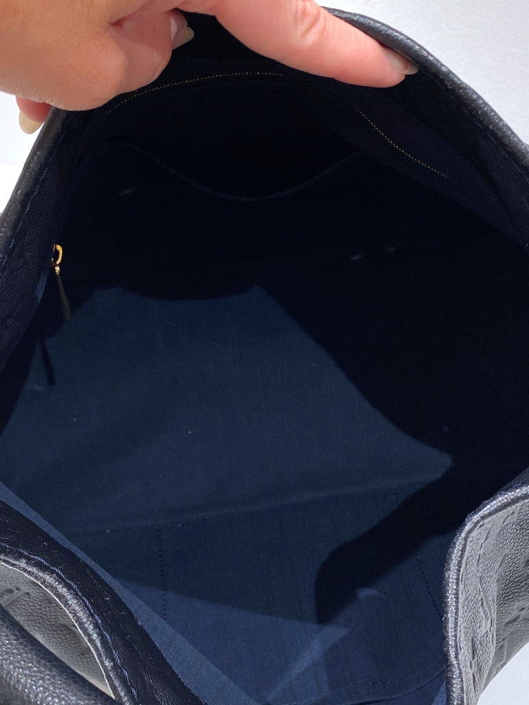 Louis Vuitton Empreinte Taske - Mørkeblå - (Nypris ca 20.000 kr)
