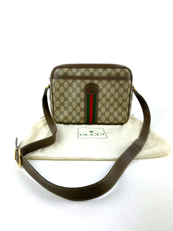 Gucci Vintage Crossbody Bag - Monogram