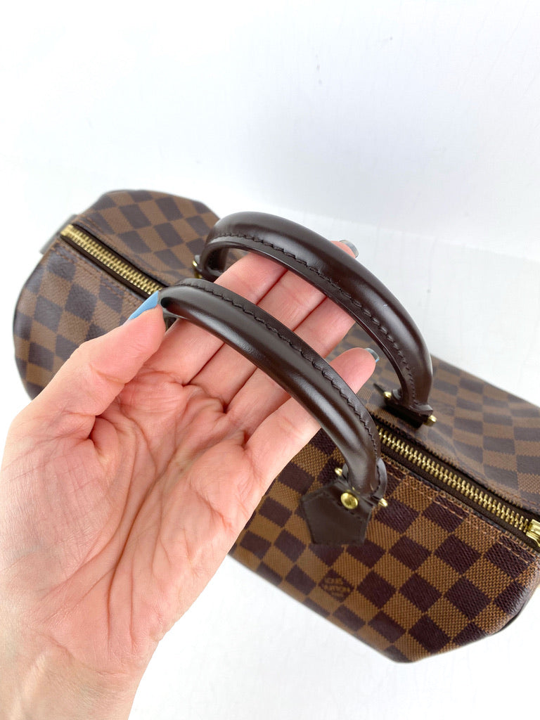 Louis Vuitton - Speedy Taske 30 Damier Ebene - (Nypris 10.500 kr)