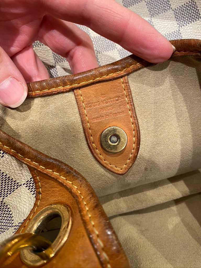 Louis Vuitton Galliera PM i Damier Azur