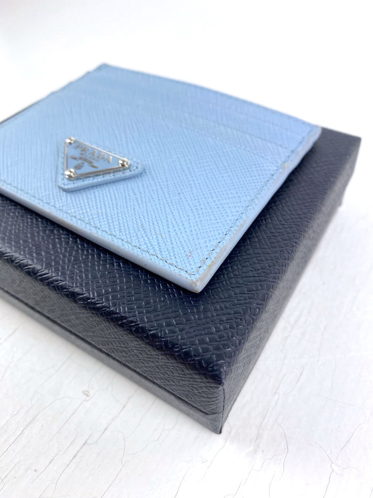 Prada Saffiano Leather Card Holder